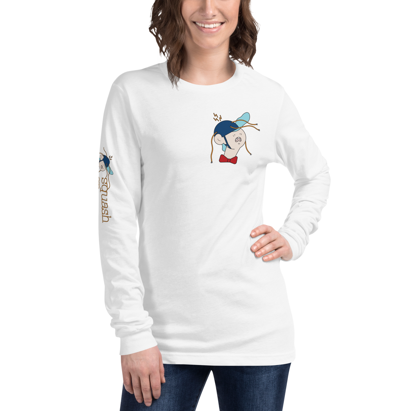 Squash Co. Unisex Long Sleeve Tee